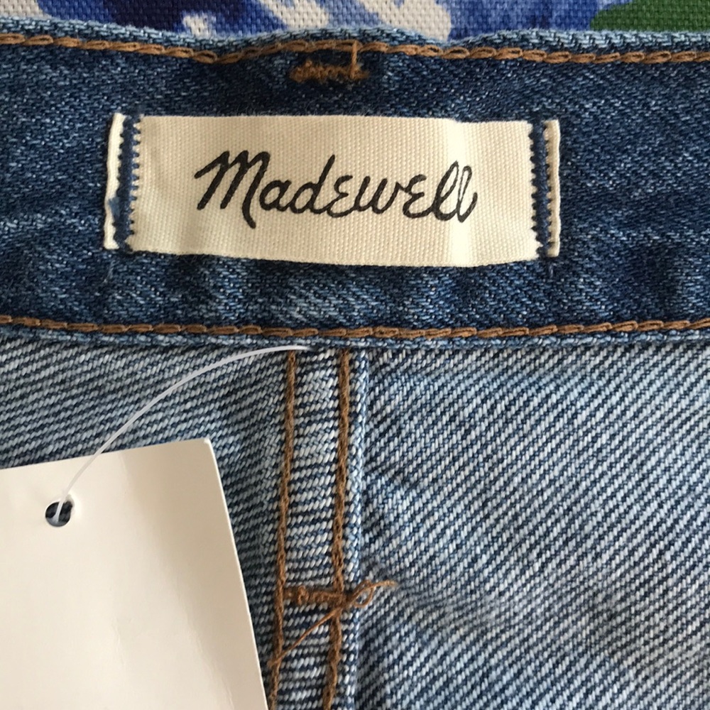 Madewell McCaren cutout denim mini skirt - Picture 7 of 11